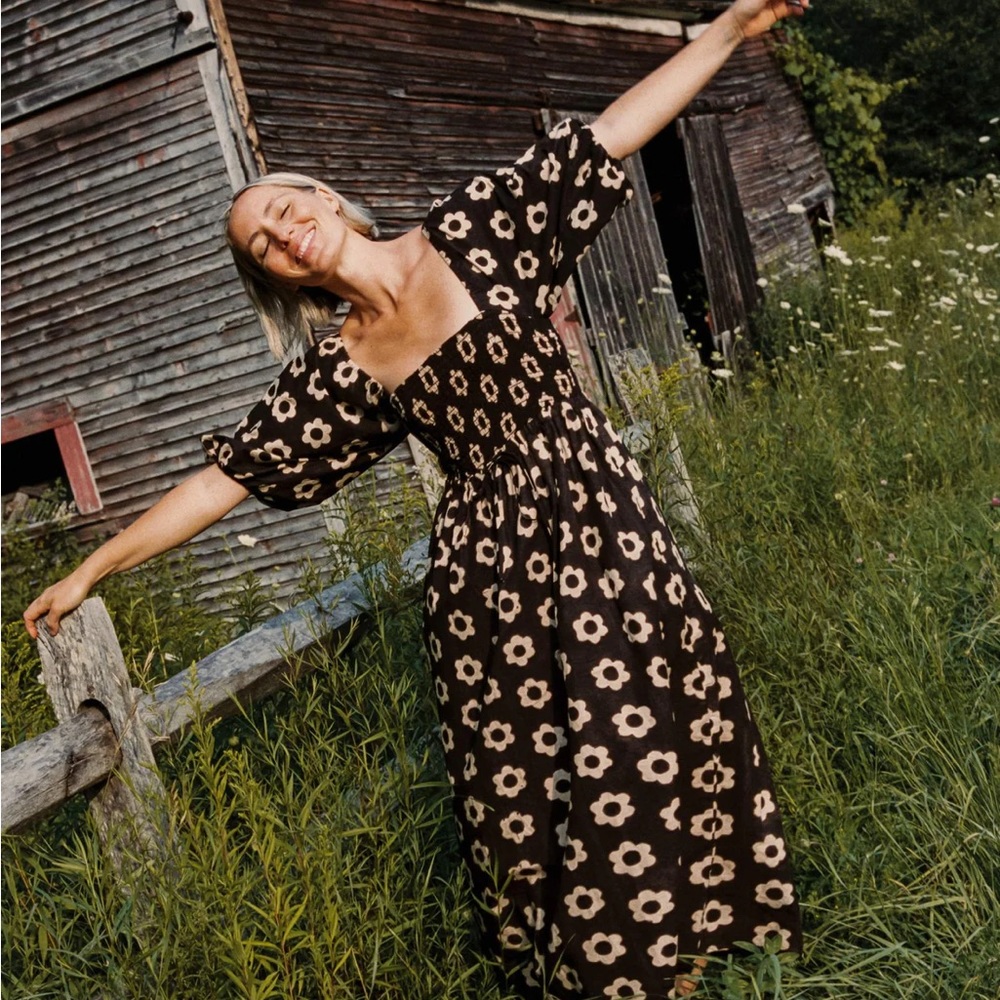 Christy Dawn- Katrina Dress/ Noir Daisy Small